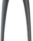 WHISKY No.9 RD Fork - 12mm Thru-Axle 1-1/4" Tapered Carbon Steerer Flat Mount Disc Matte BLK