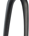 WHISKY No.9 RD Fork - 12mm Thru-Axle 1-1/4" Tapered Carbon Steerer Flat Mount Disc Matte BLK