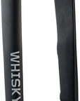 WHISKY No.9 RD Fork - 12mm Thru-Axle 1-1/4" Tapered Carbon Steerer Flat Mount Disc Matte BLK