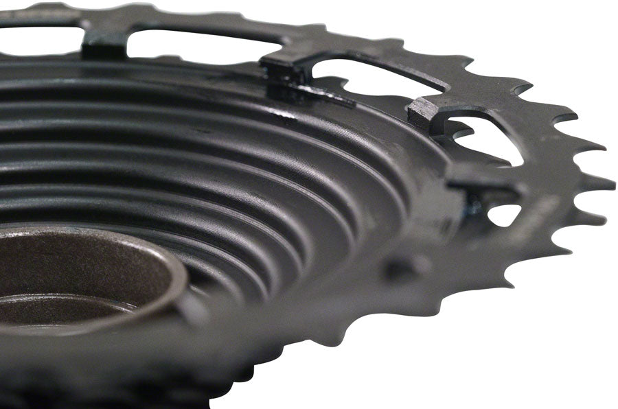 Cassette e*thirteen TRS Plus de 12 velocidades, 9-46 dientes, negro, para cuerpo de driver XD