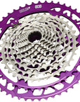 Cassette e*thirteen Helix Race - 12 velocidades, 9-52 dientes, color berenjena