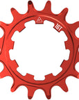 Wheels Manufacturing SOLO-SPEED Cog - 16t Fits SOLO-SPLINE SOLO-XD kits Red