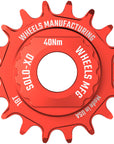 Kit de conversión de ruedas SOLO-XD XD/XDR de una sola velocidad (18 dientes) para buje libre SRAM XD/XDR (rojo)