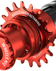 Kit de conversión de ruedas SOLO-XD XD/XDR de una sola velocidad (18 dientes) para buje libre SRAM XD/XDR (rojo)