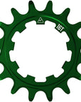Wheels Manufacturing SOLO-SPEED Cog - 16t Fits SOLO-SPLINE SOLO-XD kits Green