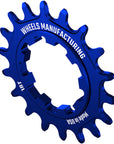 Wheels Manufacturing SOLO-SPEED Cog - 18t Fits SOLO-SPLINE SOLO-XD kits Blue