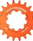 Wheels Manufacturing SOLO-SPEED Cog - 20t Fits SOLO-SPLINE SOLO-XD kits Orange
