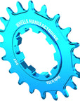 Ruedas de fabricación SOLO-SPEED Cog - 20t Compatible con kits SOLO-SPLINE SOLO-XD Verde azulado
