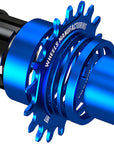Kit de conversión de ruedas SOLO-XD XD/XDR de una sola velocidad - 18 dientes para SRAM XD/XDR Freeubs azul