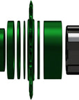 Kit de conversión de ruedas SOLO-XD XD/XDR de una sola velocidad (18 dientes) para SRAM XD/XDR Freeubs Green