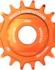 Kit de conversión de ruedas SOLO-SPLINE Micro Spline de una sola velocidad (18 dientes) para bujes Shimano Micro Spline, color naranja