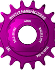 Kit de conversión de ruedas SOLO-SPLINE Micro Spline de una sola velocidad (18 dientes) para bujes Shimano Micro Spline, color morado