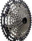 Shimano Deore XT CS-M8200-12 Cassette - 12-Speed 10-51t Hyperglide+ Micro Spline Gray/Silver