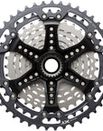 Shimano Deore XT CS-M8200-12 Cassette - 12-Speed 9-45t Hyperglide+ Micro Spline Gray/Silver