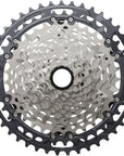 Shimano Deore XT CS-M8200-12 Cassette - 12-Speed 9-45t Hyperglide+ Micro Spline Gray/Silver