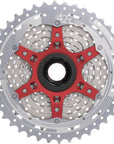Cassette SunRace MX9X de 11 velocidades, 10-42 dientes, plateado metalizado, para cuerpo de conductor XD