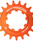 Wheels Manufacturing SOLO-SPEED Cog - 19t Fits SOLO-SPLINE SOLO-XD kits Orange