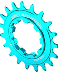 Wheels Manufacturing SOLO-SPEED Cog - 19t Fits SOLO-SPLINE SOLO-XD kits Teal