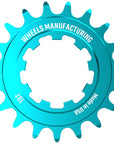 Wheels Manufacturing SOLO-SPEED Cog - 19t Fits SOLO-SPLINE SOLO-XD kits Teal
