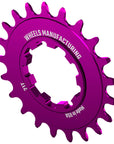 Ruedas de fabricación SOLO-SPEED Cog - 21t Compatible con kits SOLO-SPLINE SOLO-XD Púrpura