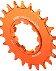 Ruedas de fabricación SOLO-SPEED Cog - 22t Compatible con kits SOLO-SPLINE SOLO-XD Naranja