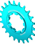 Ruedas de fabricación SOLO-SPEED Cog - 22t Compatible con kits SOLO-SPLINE SOLO-XD Verde azulado