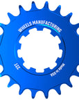 Wheels Manufacturing SOLO-SPEED Cog - 22t Fits SOLO-SPLINE SOLO-XD kits Blue