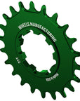 Wheels Manufacturing SOLO-SPEED Cog - 22t Fits SOLO-SPLINE SOLO-XD kits Green