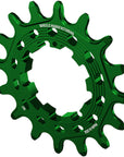 Wheels Manufacturing SOLO HG Cog - 16t Fits SOLO-HG Kits Green