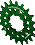 Wheels Manufacturing SOLO HG Cog - 20t Fits SOLO-HG Kits Green