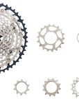 Shimano SLX CS-M7100 Cassette - 12-Speed 10-45t Silver/Black Micro Spline
