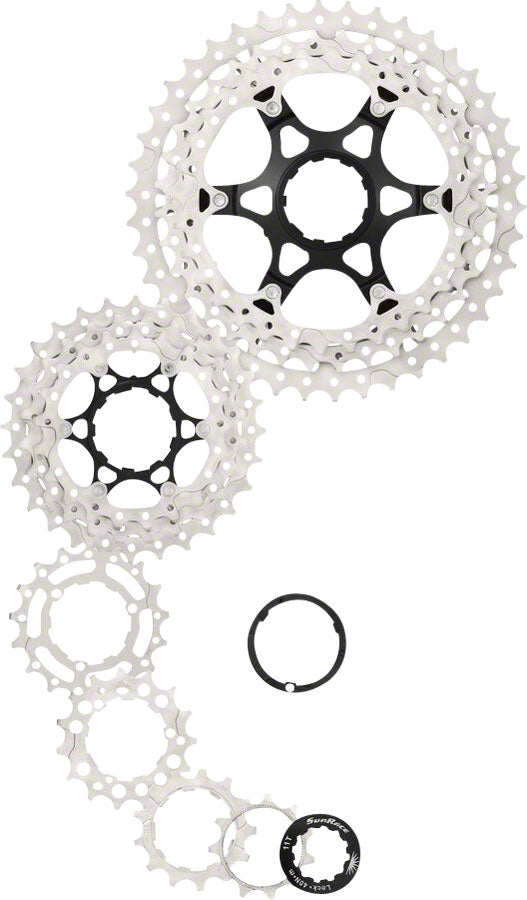 SunRace MS3 Cassette 10 Speed 11-42t Silver – Airpark Bike Co