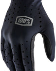 100% Sling Gloves - Black Full Finger Medium