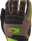 Guantes Lizard Skins Monitor AM - Oliva/Negro Azabache, dedos completos, medianos