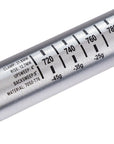 ProTaper A12 Handlebar - 810mm 12mm Rise 31.8mm Aluminum Polished Silver
