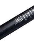 ProTaper C12 Handlebar - 810mm 12mm Rise 31.8mm Carbon Polish Black/Chrome