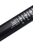 ProTaper C25 Handlebar - 810mm 25mm Rise 31.8mm Carbon Polish Black/Chrome