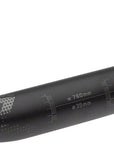 Manillar de aluminio Full Speed Ahead Comet Riser (35,0 mm, 25 mm de altura, 760 mm, negro)