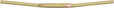 Manillar Renthal FatBar Lite Zero - Aluminio 0 mm 780 mm 31,8 mm Dorado