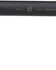 Manillar abatible Salsa Woodchipper - Aluminio 31,8 mm 46 cm Negro