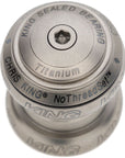 Chris King NoThreadSet Titanium Headset - 1-1/8" EC34 Upper / EC34 Lower Titanium