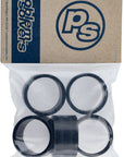 Problem Solvers Headset Stack Spacer - 28.6 20mm Aluminum Black Bag of 5