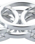 Problem Solvers Headset Stack Spacer - 25.4 3mm Aluminum Silver Bag of 10