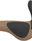 Puños Ergon GP3 Evo BioKork - Lock-On Large Negro/Bronceado