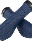 Puños Ergon GA3 - Nightride Azul con bloqueo, tamaño pequeño