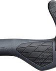 Ergon GS3 Grips - Black/Gray Lock-On Small