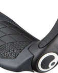Puños Ergon GS3 - Negro/Gris con bloqueo grande