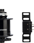 Shimano Metrea Dynamo Front Hub - 12 x 100mm Center-Lock Black 32h