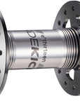 e*thirteen Sidekick Front Hub - 15 x 110mm 6-Bolt Disc BLK/Sterling Silver 28H
