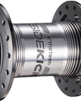 e*thirteen Sidekick Front Hub - 15/20 x 110mm 6-Bolt Disc BLK/Sterling Silver 32H